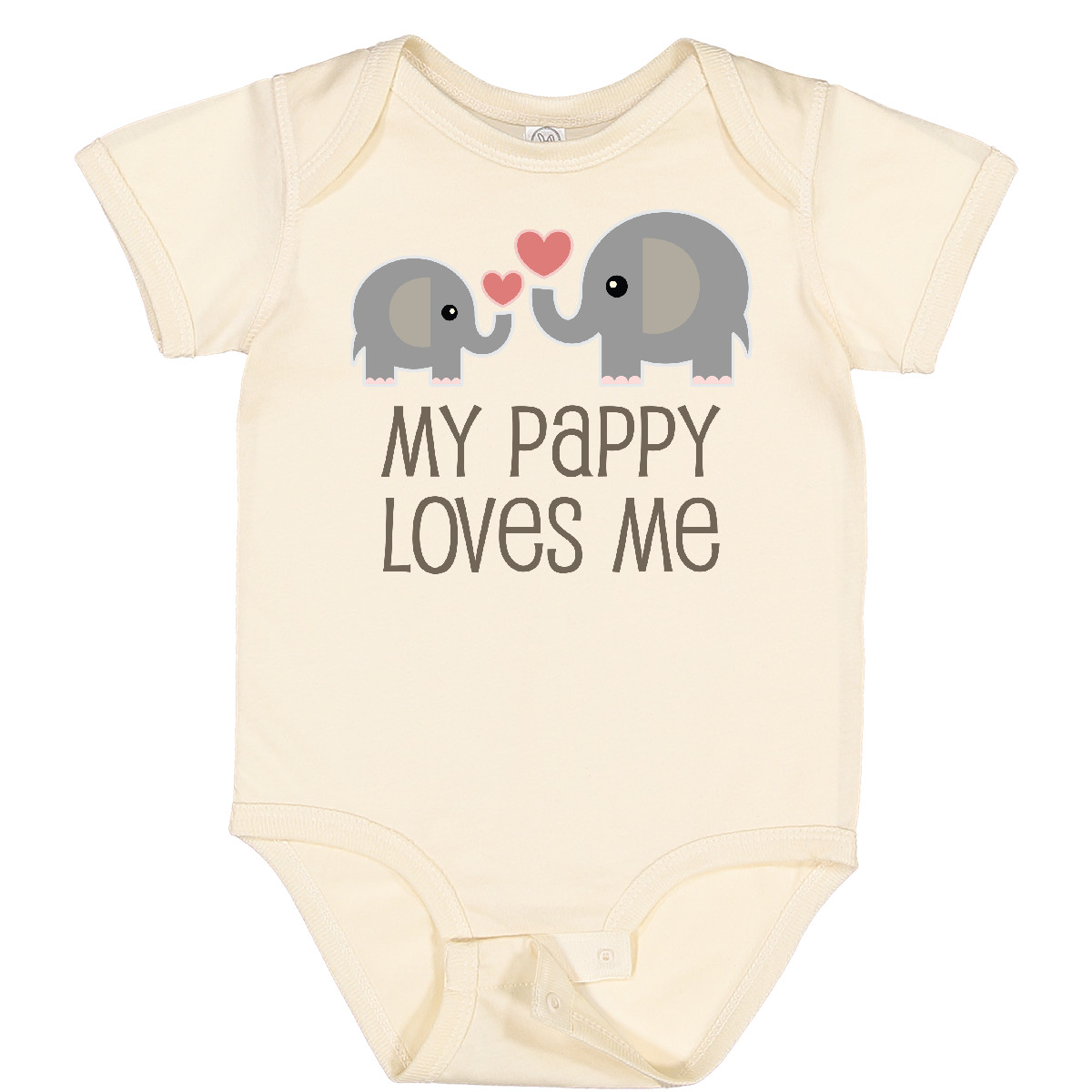 Inktastic My Pappy Grandpa Loves Me Baby Bodysuit From Grandchild Boys Girls Hws - Picture 6 of 8