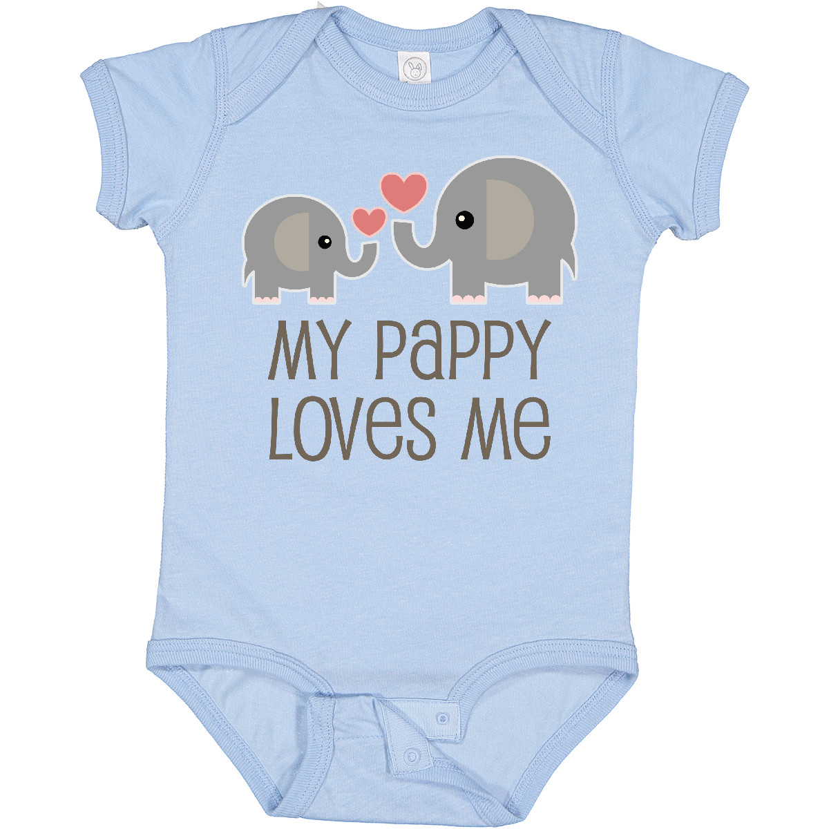 Inktastic My Pappy Grandpa Loves Me Baby Bodysuit From Grandchild Boys Girls Hws - Picture 4 of 8