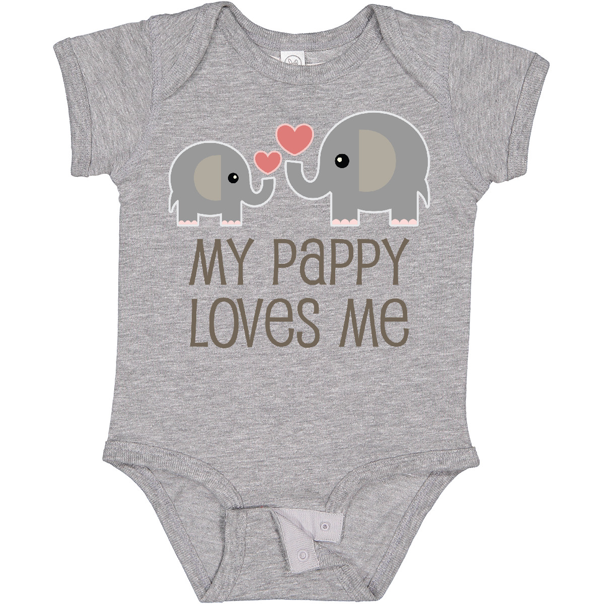 Inktastic My Pappy Grandpa Loves Me Baby Bodysuit From Grandchild Boys Girls Hws - Picture 2 of 8