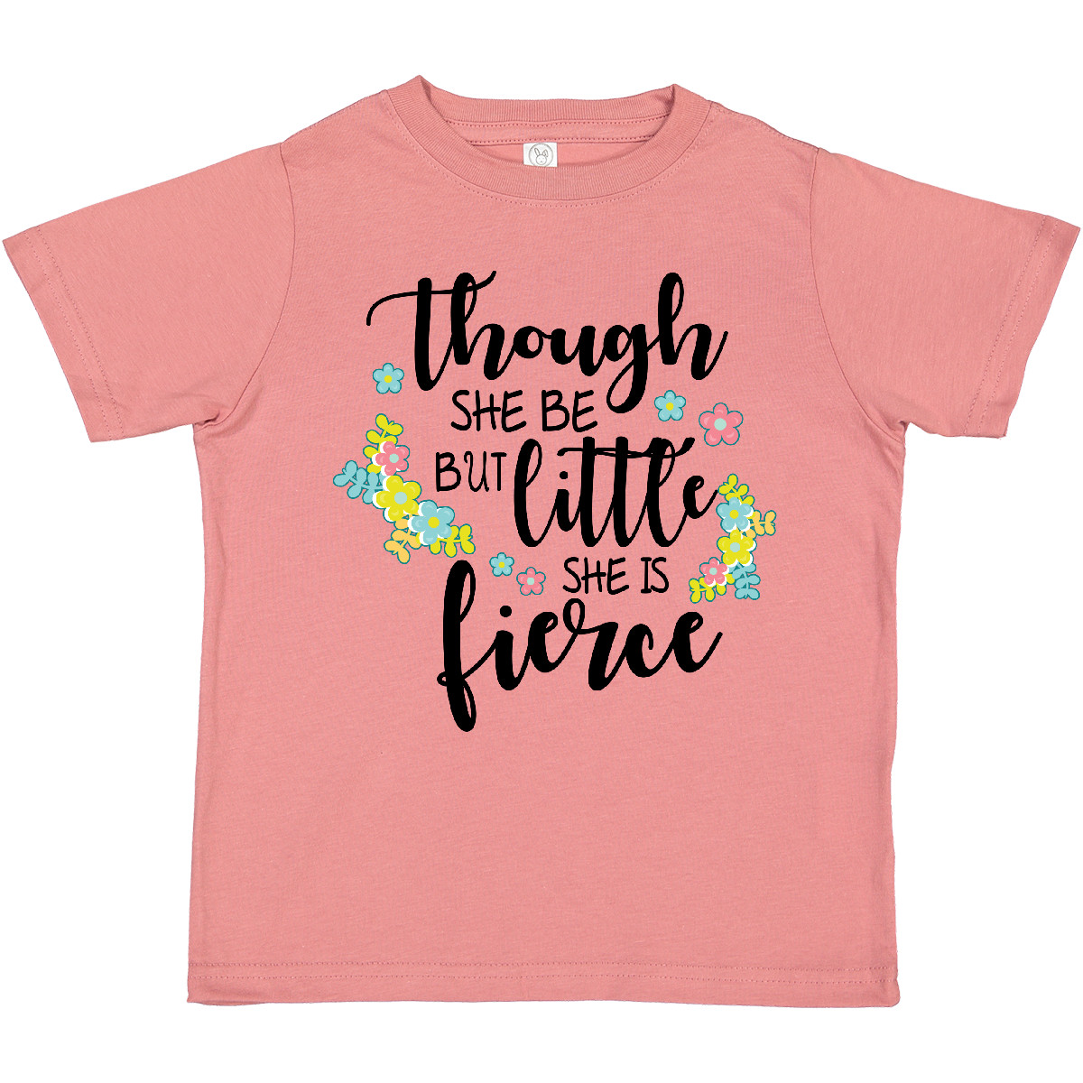 Inktastic Though She Be But Little She Is Fierce Shakespeare Toddler T-Shirt Kid - Picture 7 of 11