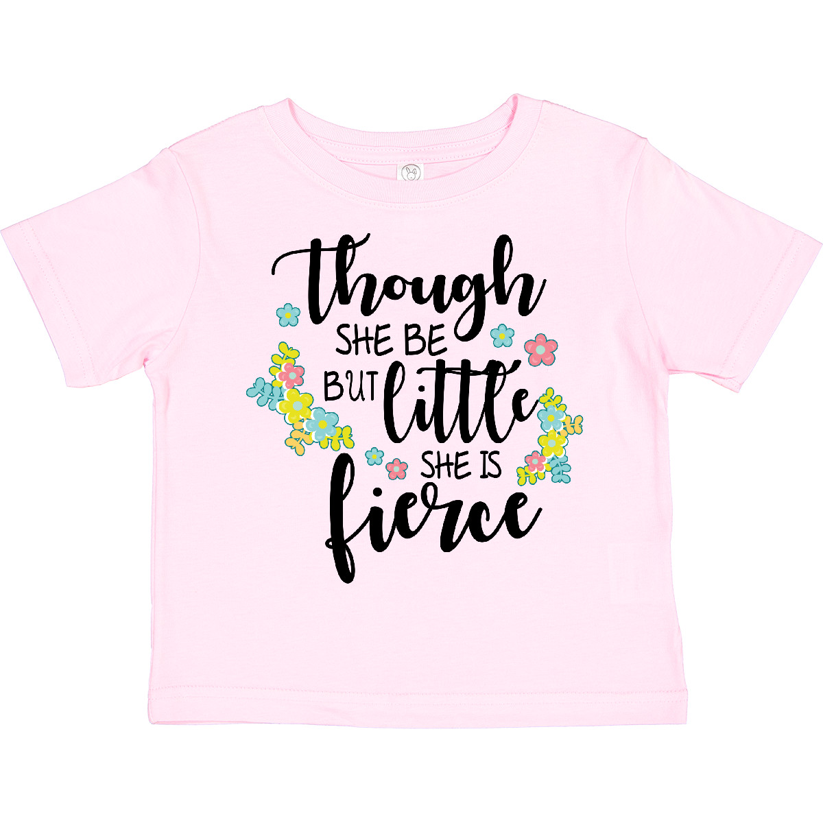 Inktastic Though She Be But Little She Is Fierce Shakespeare Toddler T-Shirt Kid - Picture 9 of 11