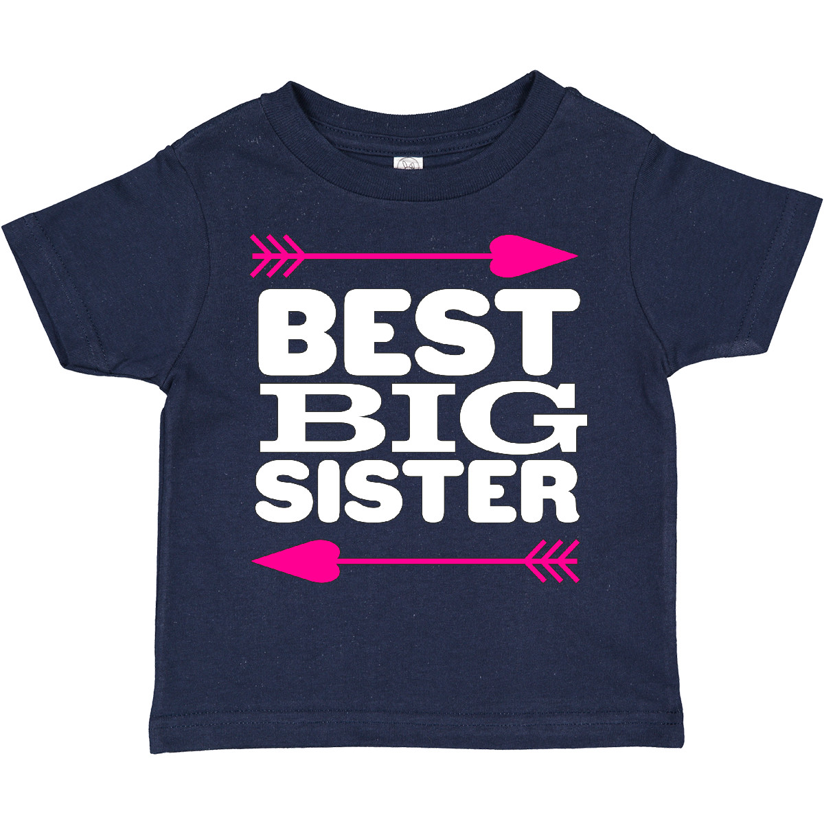 Inktastic Best Big Sister Toddler T-Shirt Children Sibling New Expecting Little - Picture 5 of 7