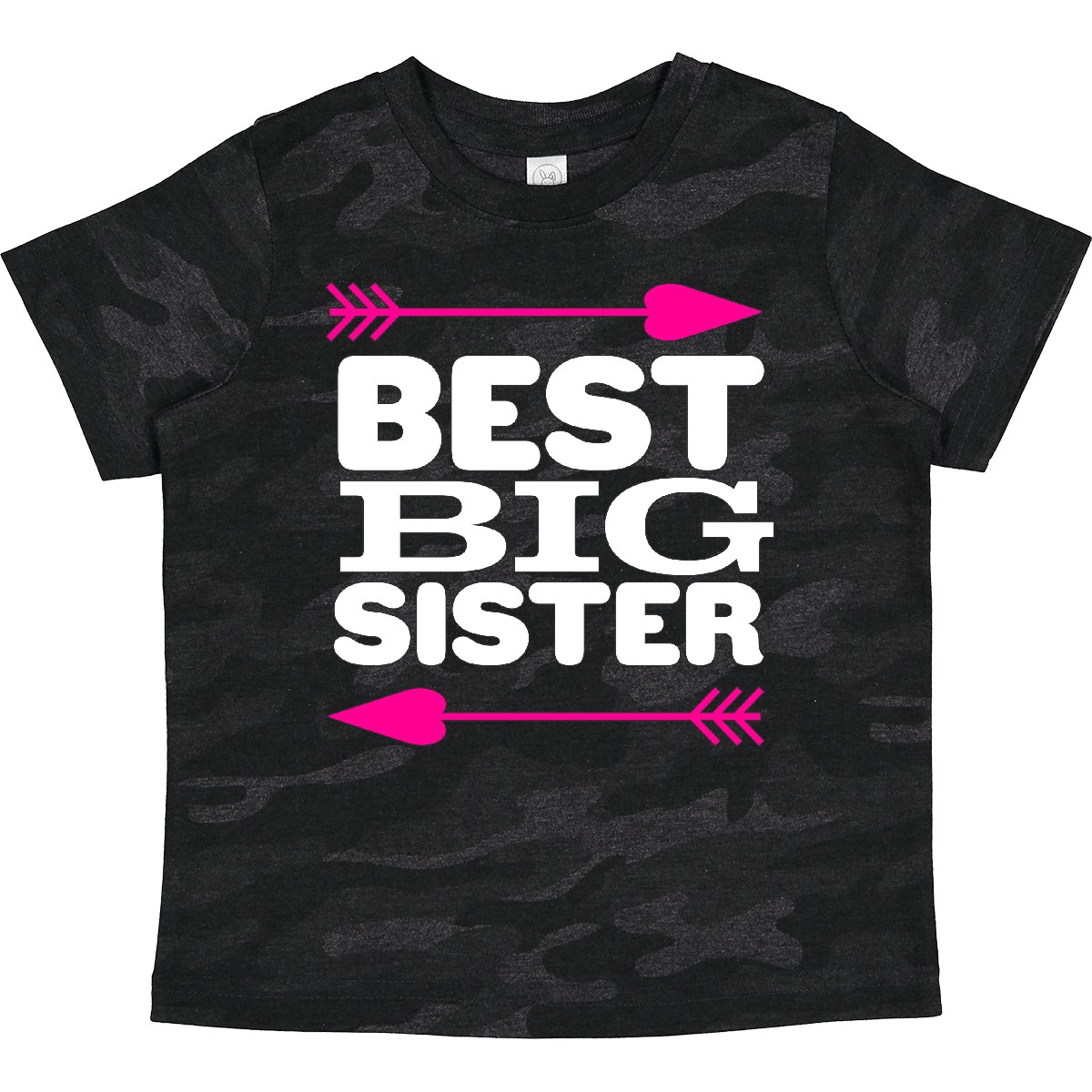 Inktastic Best Big Sister Toddler T-Shirt Children Sibling New Expecting Little - Picture 7 of 7