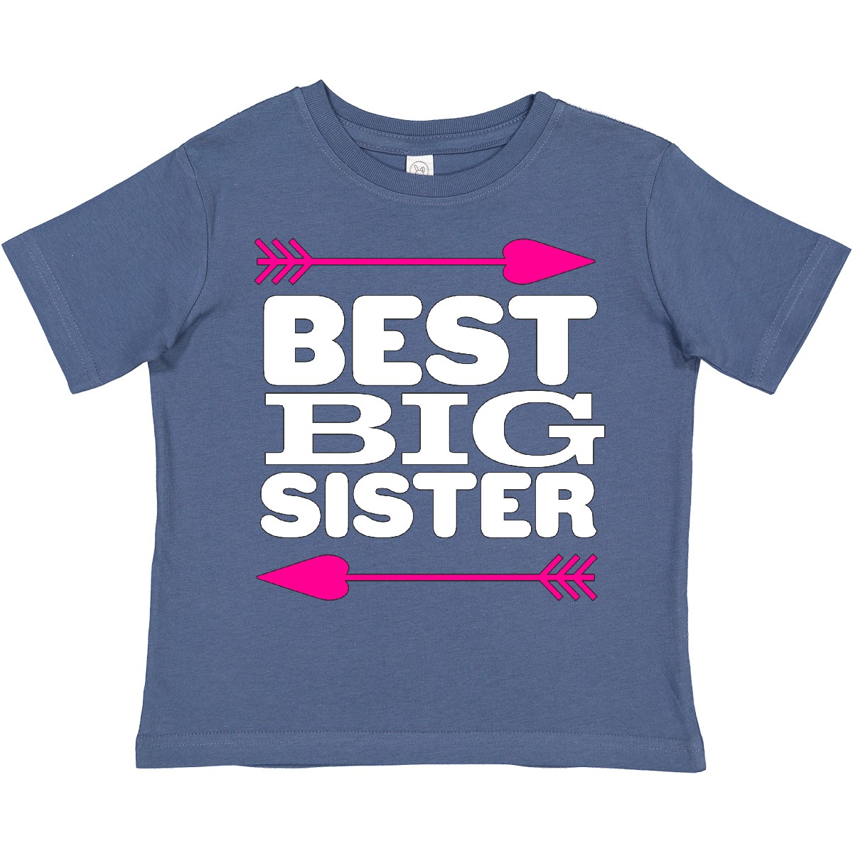 Inktastic Best Big Sister Toddler T-Shirt Children Sibling New Expecting Little - Picture 3 of 7