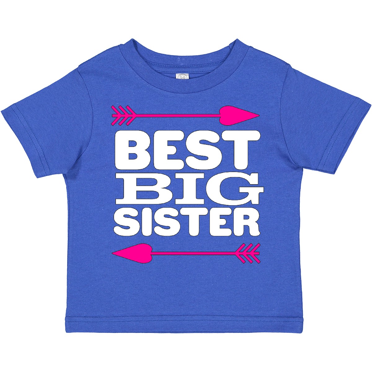 Inktastic Best Big Sister Toddler T-Shirt Children Sibling New Expecting Little - Picture 6 of 7