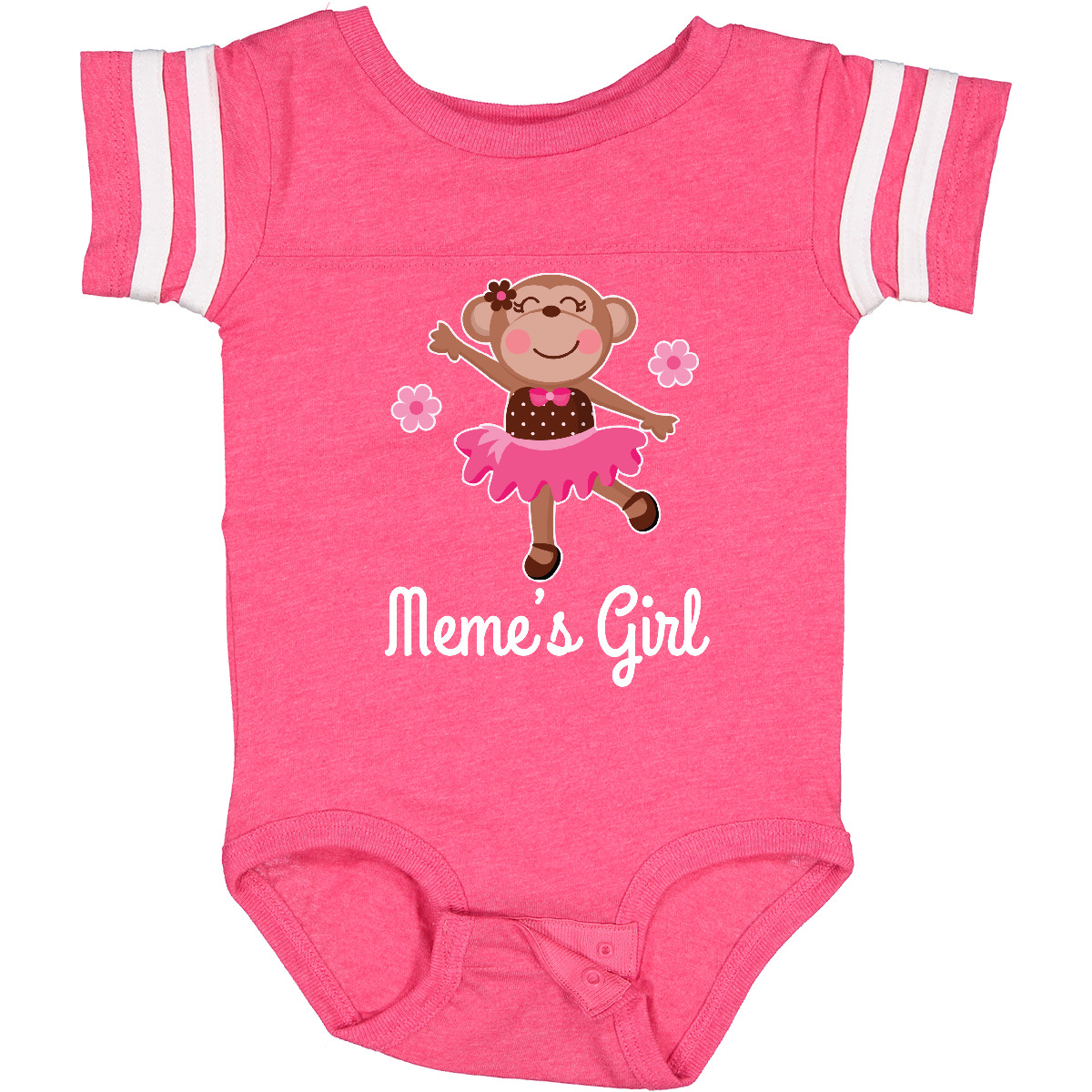 Inktastic Meme Girl Ballerina Monkey Baby Bodysuit Memes Grandma From Grandchild - Picture 4 of 7