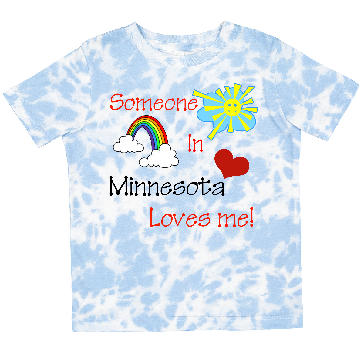 Inktastic Someone In Minnesota Loves Me! Toddler T-Shirt State Love Child Kid - Picture 10 of 11