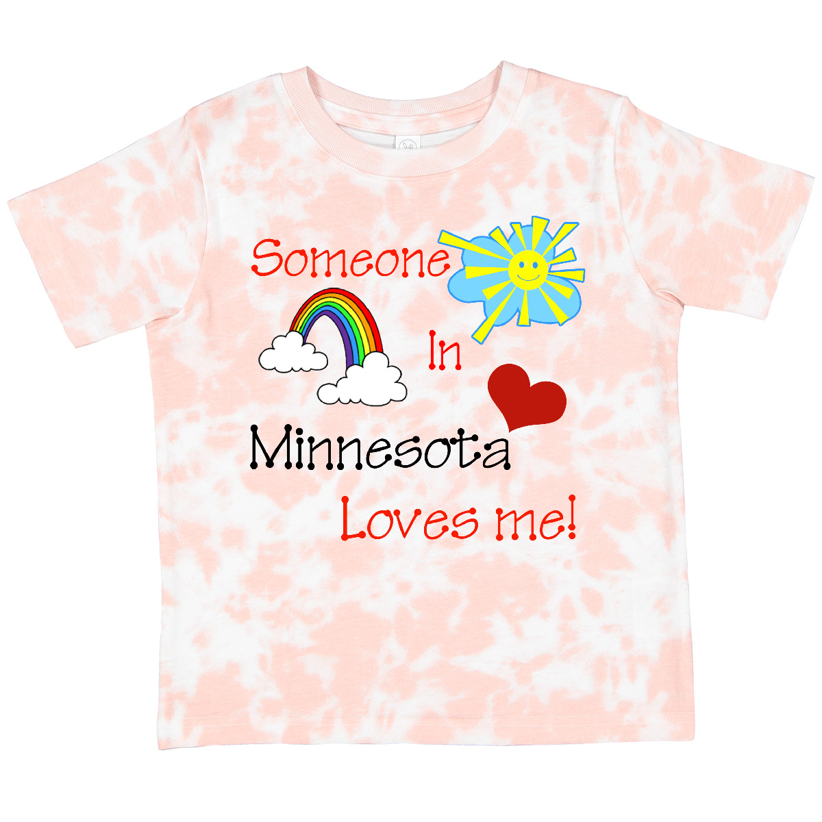 Inktastic Someone In Minnesota Loves Me! Toddler T-Shirt State Love Child Kid - Picture 11 of 11