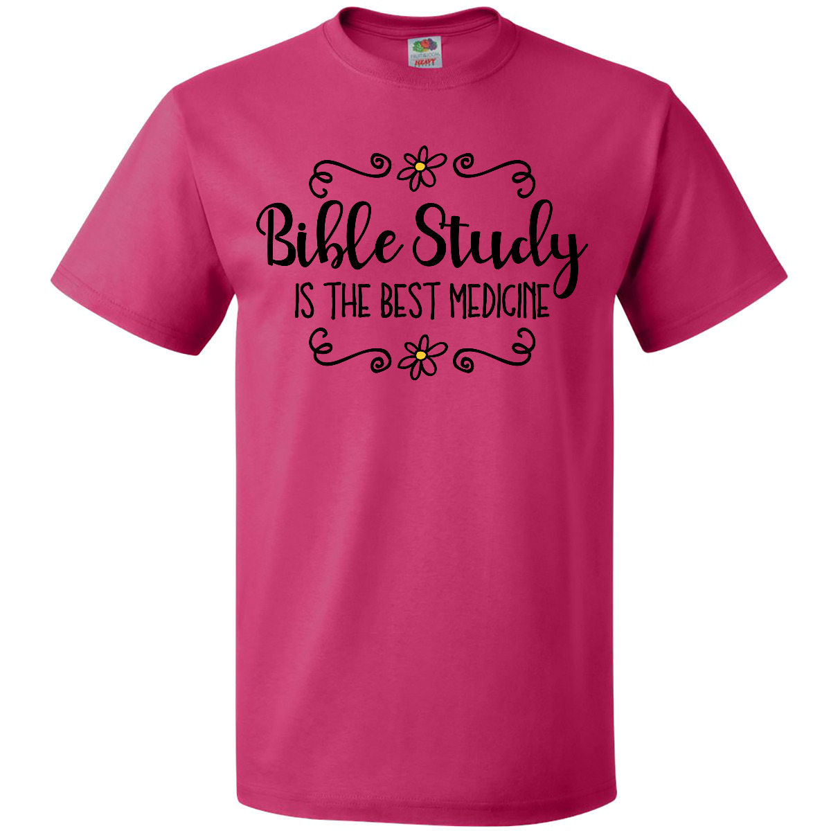 Inktastic Bible Study Best Medicine T-Shirt Christian Jesus Godly Woman Faith - Picture 2 of 6
