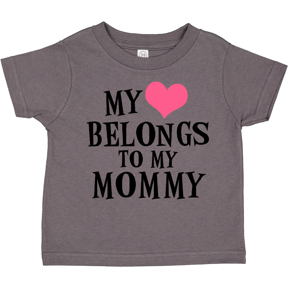 Inktastic My Heart Belongs To My Mommy Toddler T-Shirt Mothers Day Kids Happy - Bild 2 von 7
