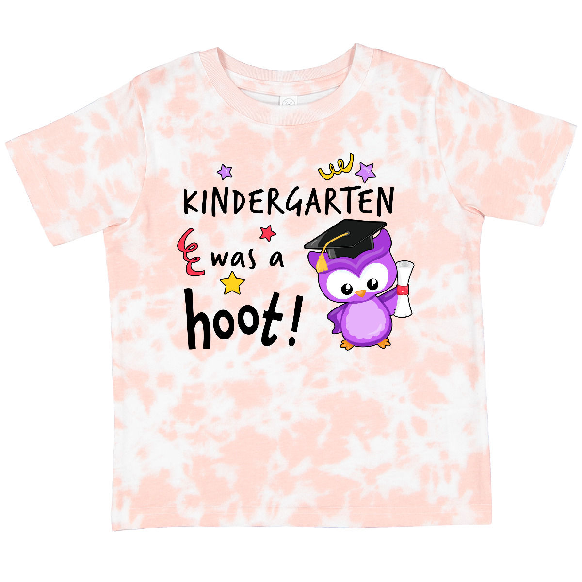 Inktastic Kindergarten Was A Hoot! Cute Graduation Owl Toddler T-Shirt Kids Cap - Picture 11 of 11