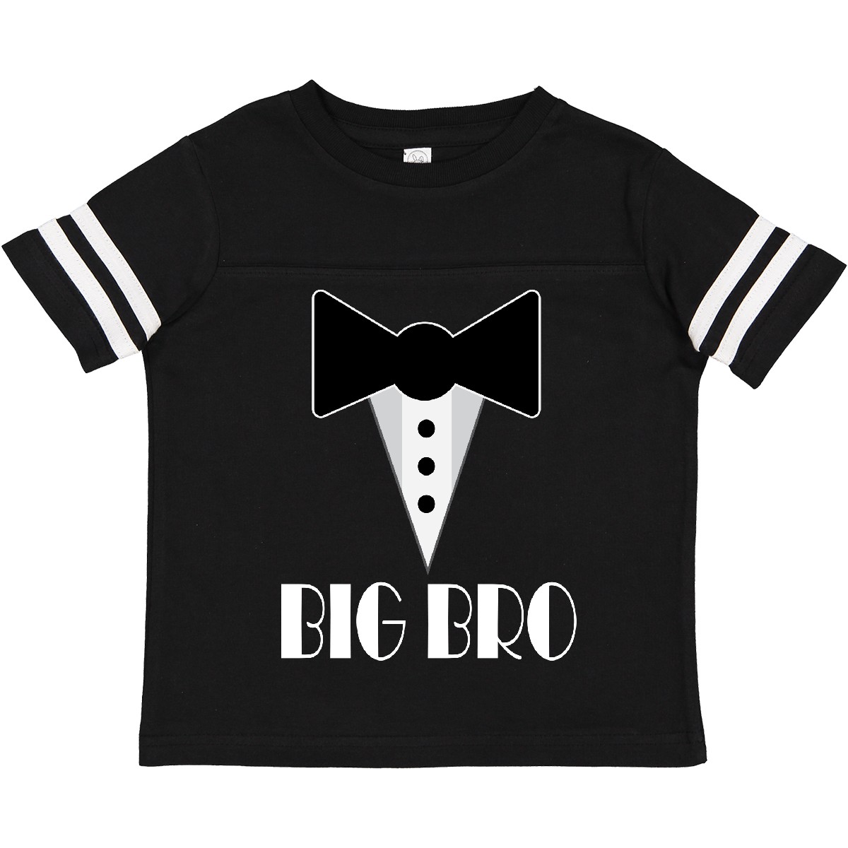 Inktastic Big Bro Cute Brother Mock Tuxedo Tux Toddler T-Shirt Boys Announcement - Picture 2 of 6
