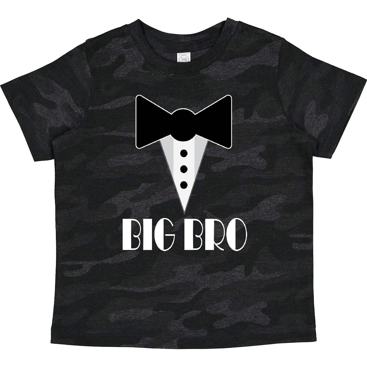 Inktastic Big Bro Cute Brother Mock Tuxedo Tux Toddler T-Shirt Boys Announcement - Picture 6 of 6