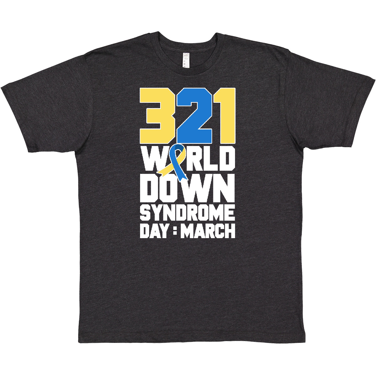 Inktastic 321 Is World Down Syndrome Day T-Shirt Awareness March Support Love - Bild 5 von 5