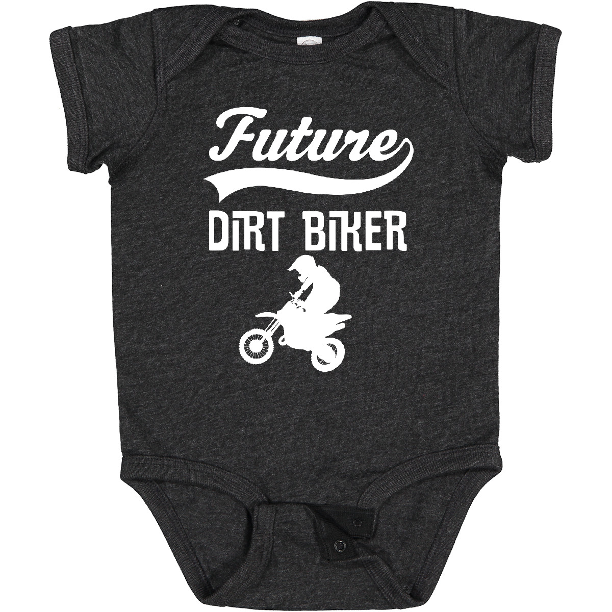 Inktastic Future Dirt Biker Off Road Sports Baby Bodysuit Biking Motorcycle Boys - Picture 11 of 11