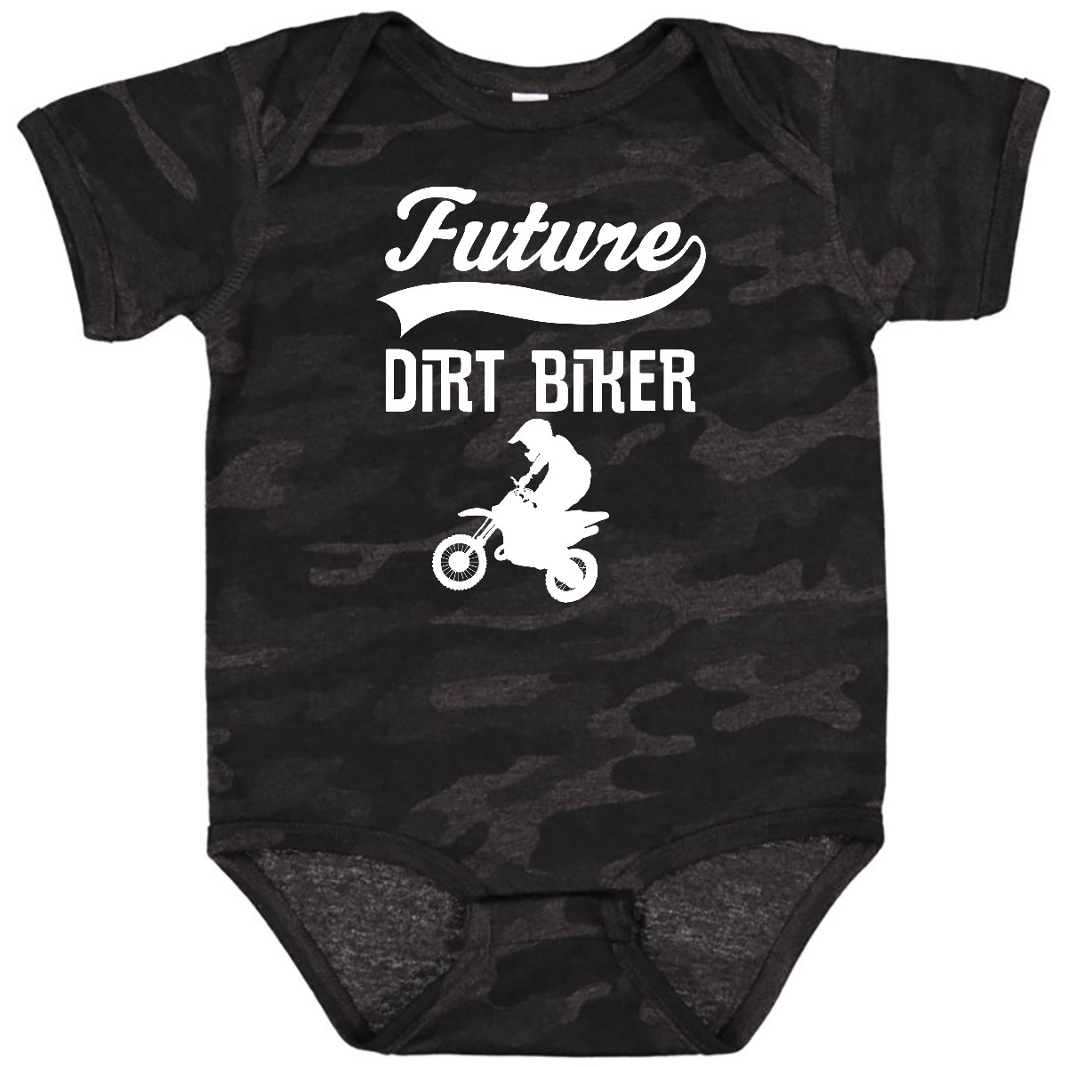 Inktastic Future Dirt Biker Off Road Sports Baby Bodysuit Biking Motorcycle Boys - Picture 9 of 11
