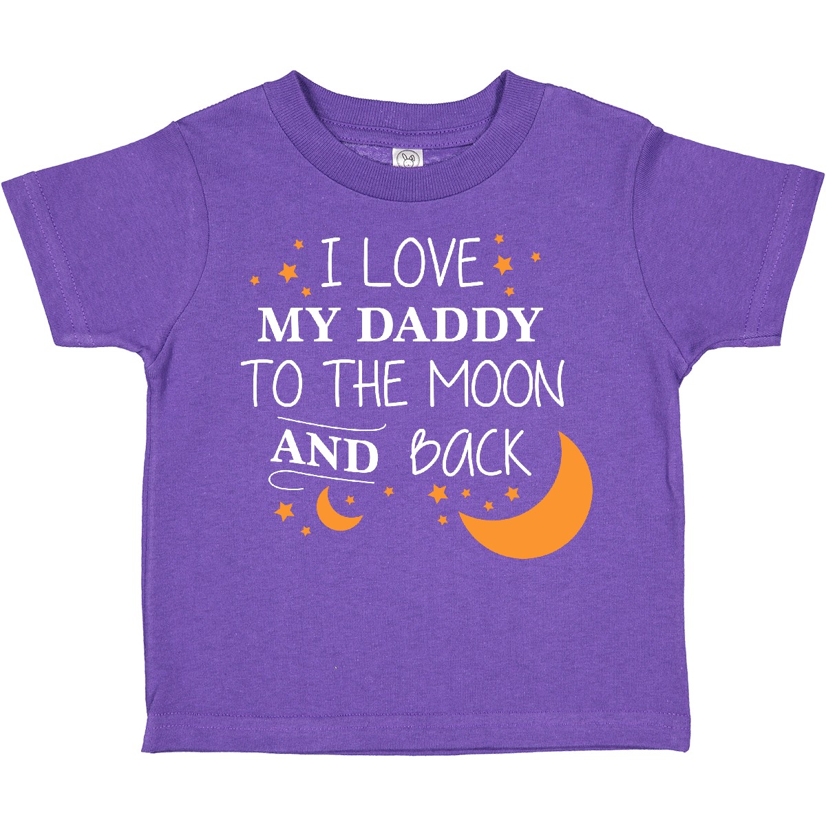 Inktastic I Love My Daddy To The Moon And Back Toddler T-Shirt Family You Dad - Picture 6 of 10
