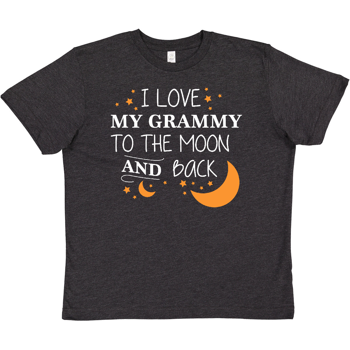Inktastic I Love My Grammy To The Moon And Back Youth T-Shirt You Grandma Granny - Picture 4 of 4