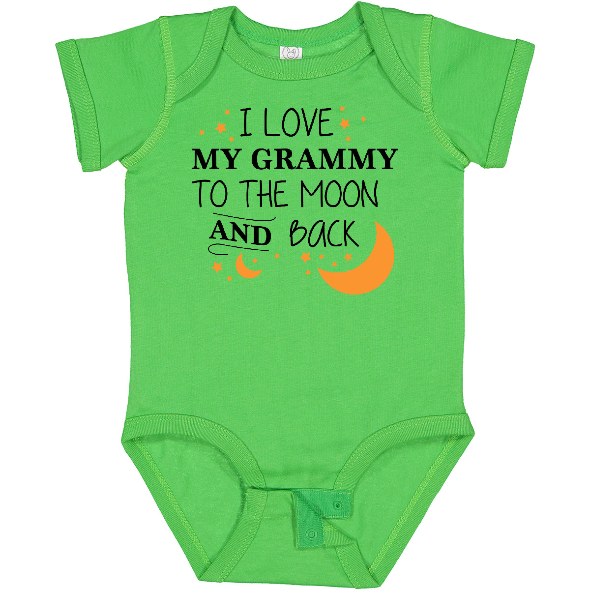 Inktastic I Love My Grammy To The Moon And Back Baby Body Family You Grandma - Bild 2 von 21