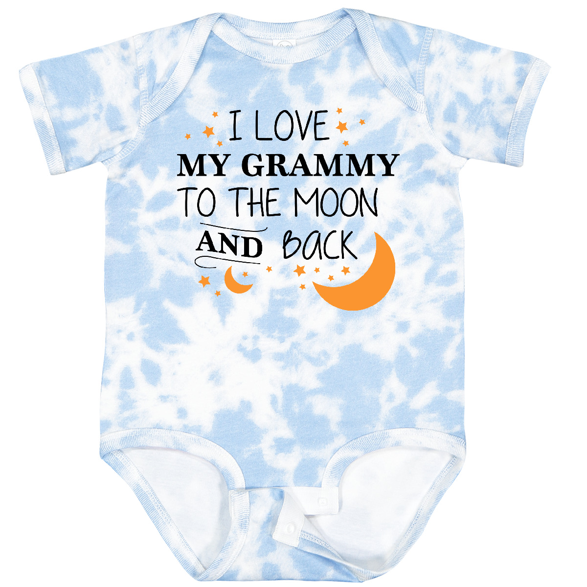 Inktastic I Love My Grammy To The Moon And Back Baby Body Family You Grandma - Bild 14 von 16