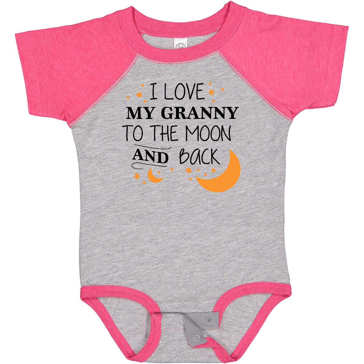 Inktastic I Love My Granny To The Moon And Back Baby Bodysuit Family You Grandma - Picture 6 of 16