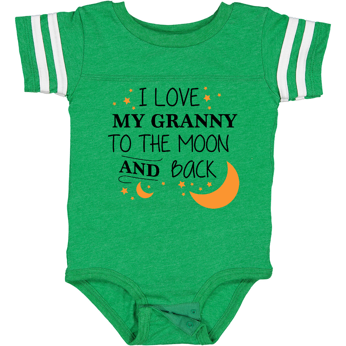Inktastic I Love My Granny To The Moon And Back Baby Bodysuit Family You Grandma - Picture 4 of 16