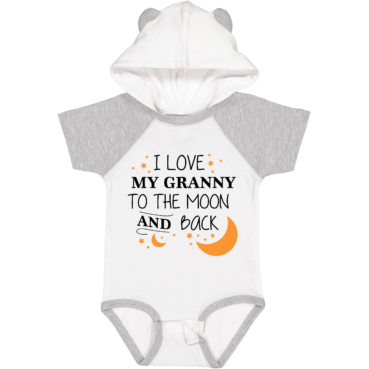 Inktastic I Love My Granny To The Moon And Back Baby Bodysuit Family You Grandma - Picture 16 of 16