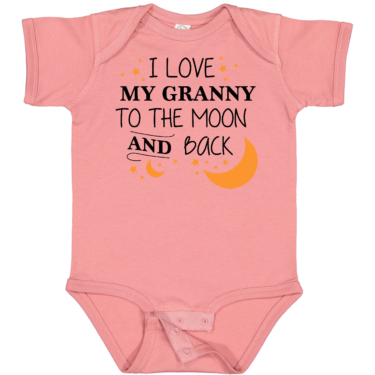 Inktastic I Love My Granny To The Moon And Back Baby Bodysuit Family You Grandma - Picture 9 of 16
