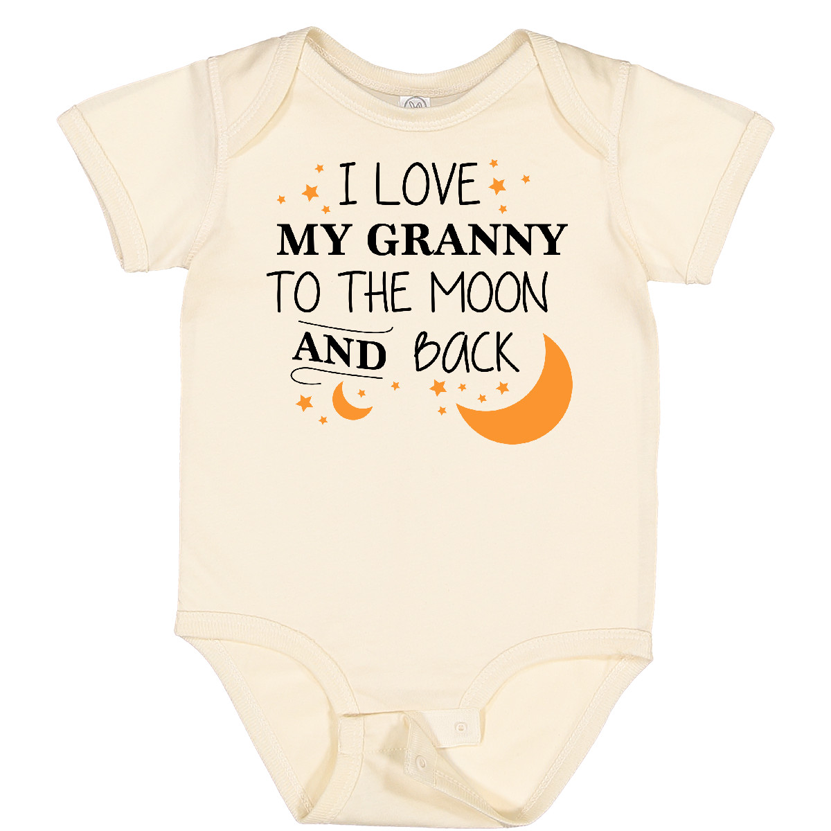 Inktastic I Love My Granny To The Moon And Back Baby Bodysuit Family You Grandma - Picture 10 of 16