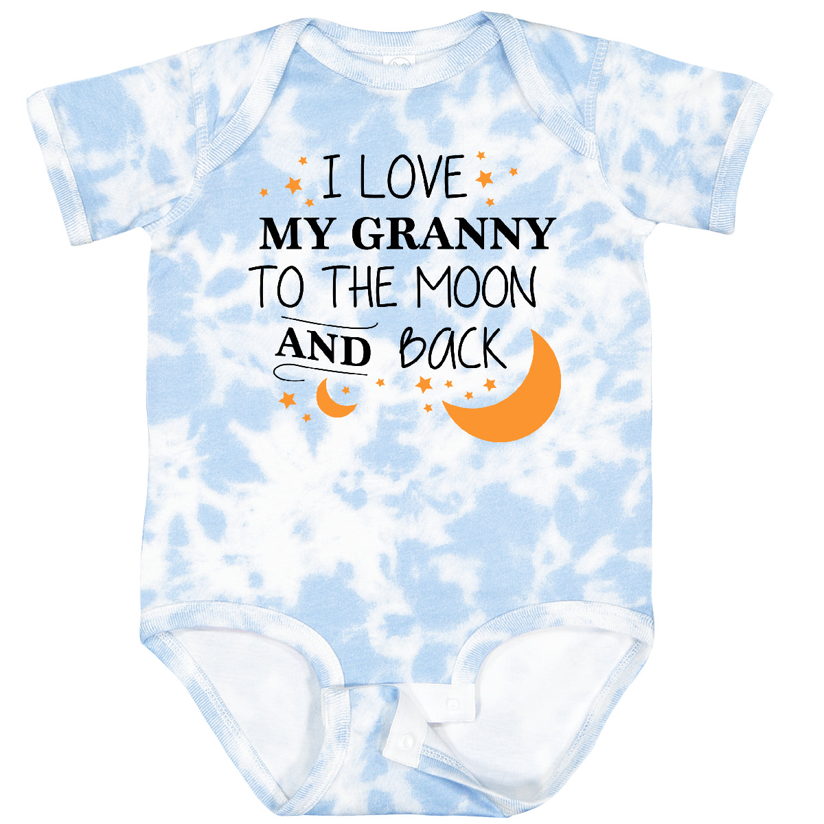 Inktastic I Love My Granny To The Moon And Back Baby Bodysuit Family You Grandma - Picture 12 of 16