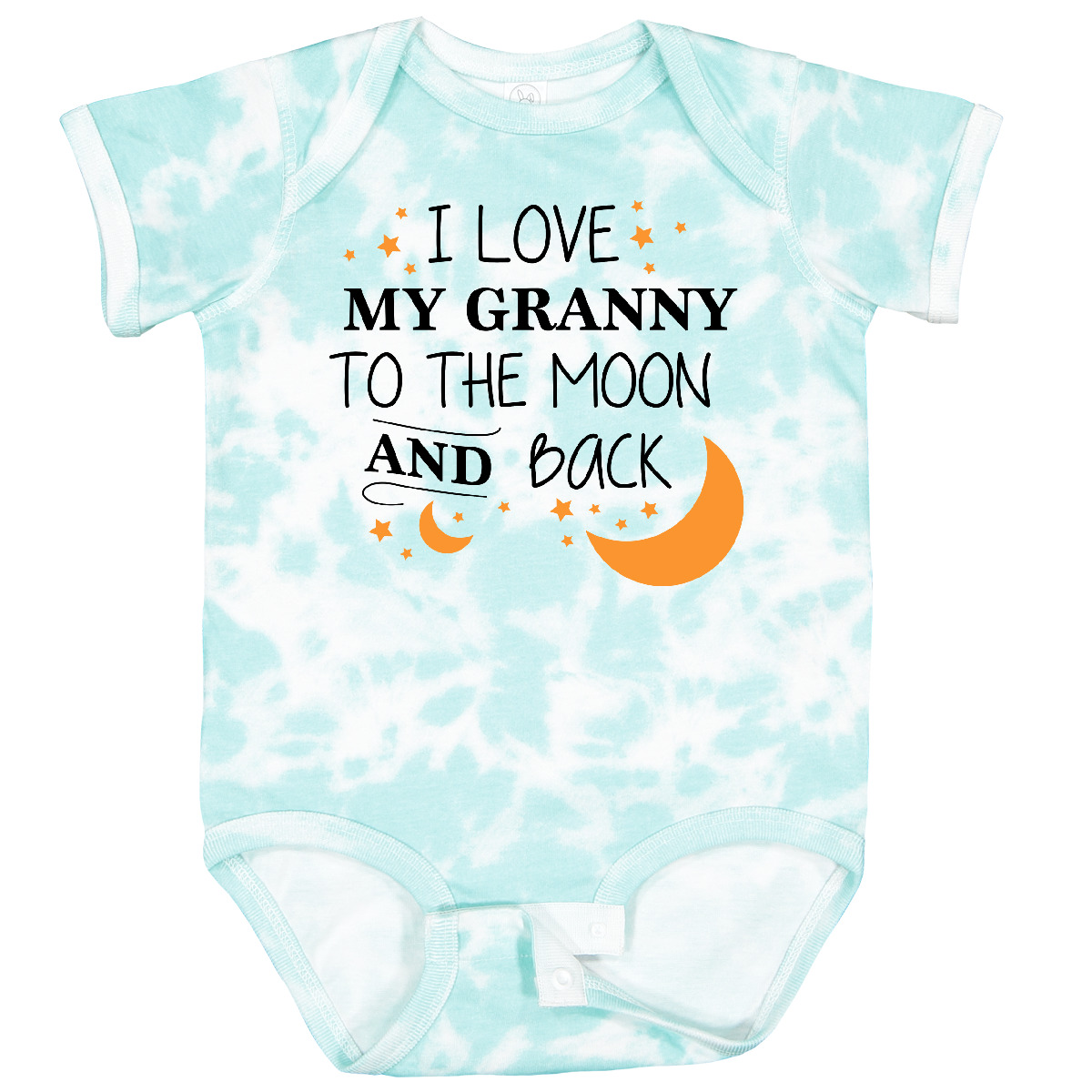 Inktastic I Love My Granny To The Moon And Back Baby Bodysuit Family You Grandma - Picture 13 of 16