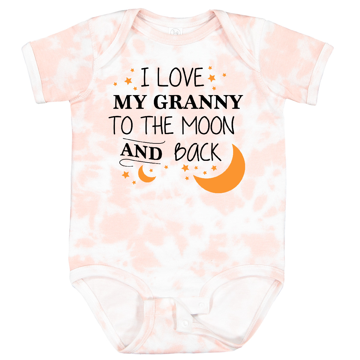 Inktastic I Love My Granny To The Moon And Back Baby Bodysuit Family You Grandma - Picture 14 of 16