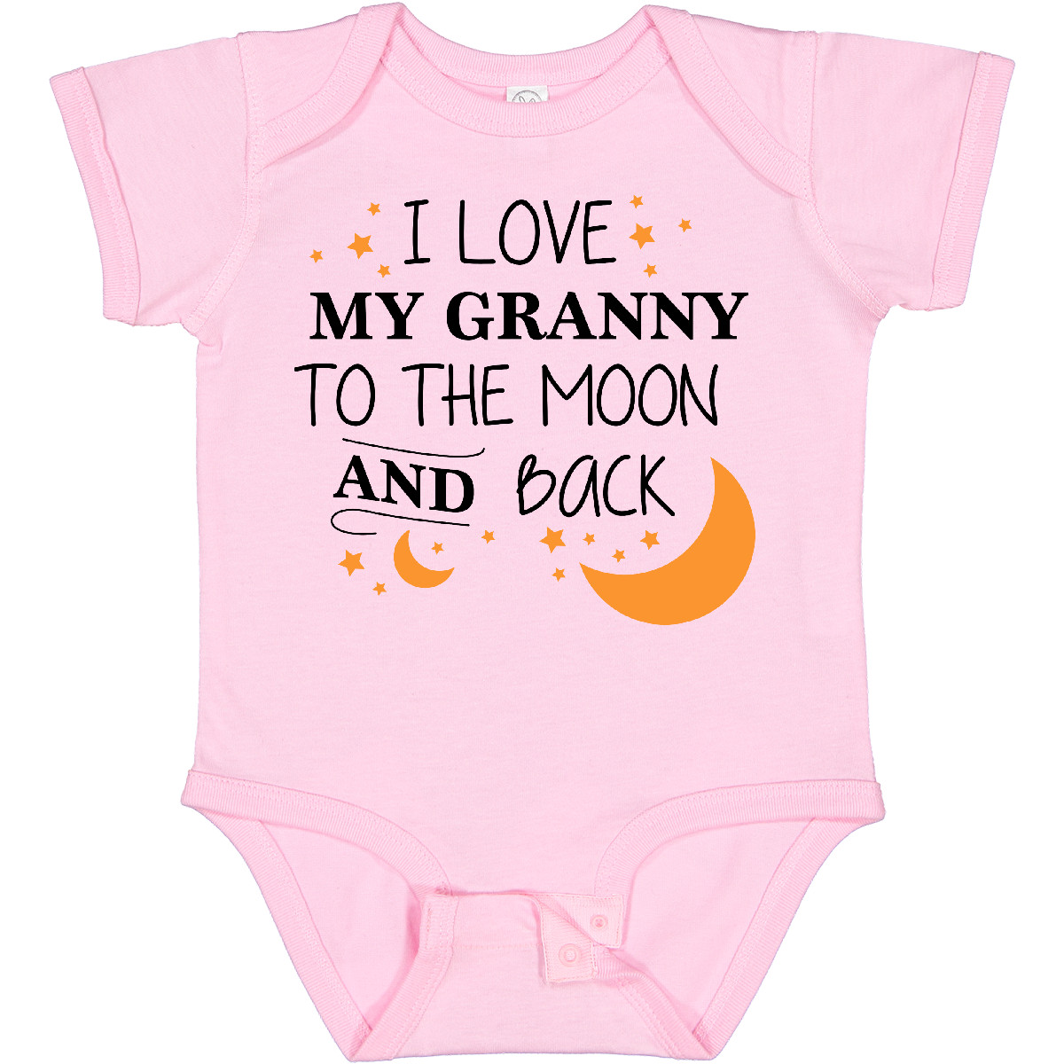 Inktastic I Love My Granny To The Moon And Back Baby Bodysuit Family You Grandma - Picture 11 of 16
