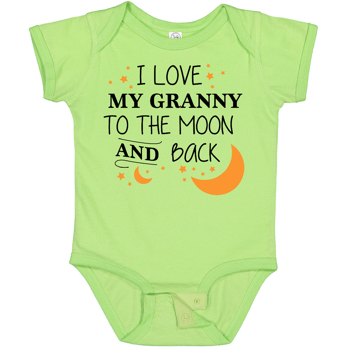 Inktastic I Love My Granny To The Moon And Back Baby Bodysuit Family You Grandma - Picture 8 of 16