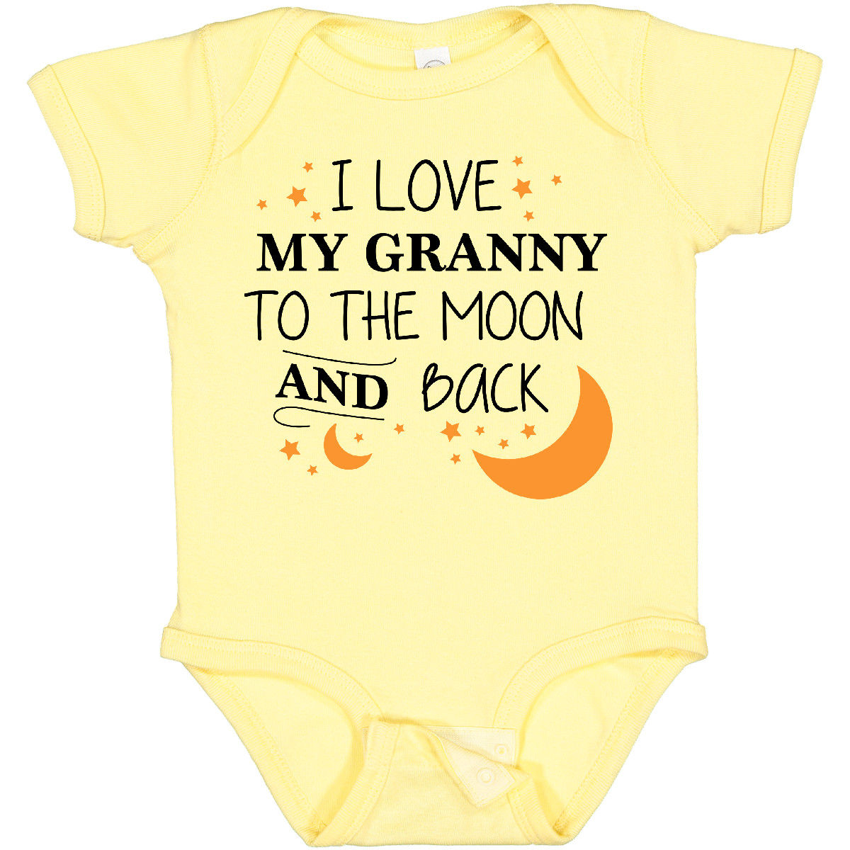 Inktastic I Love My Granny To The Moon And Back Baby Bodysuit Family You Grandma - Picture 2 of 16