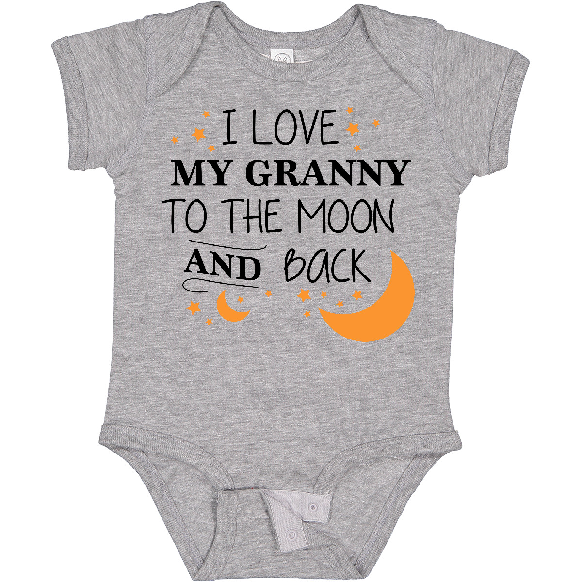 Inktastic I Love My Granny To The Moon And Back Baby Bodysuit Family You Grandma - Picture 5 of 16