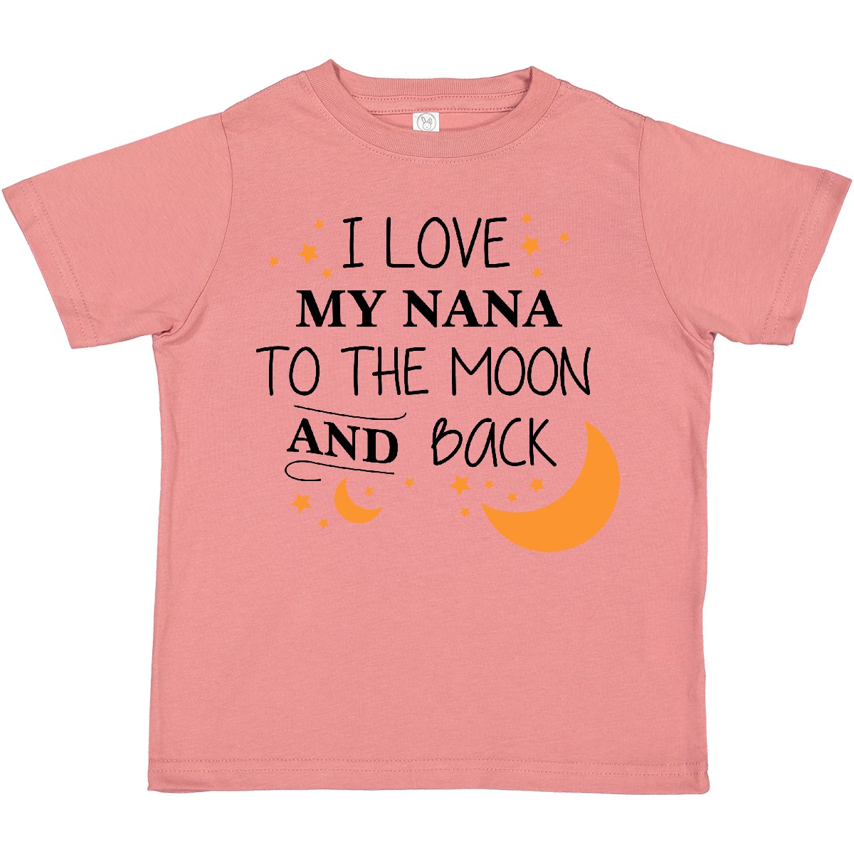 Inktastic I Love My Nana To The Moon And Back Toddler T-Shirt Family You Grandma - Picture 6 of 10