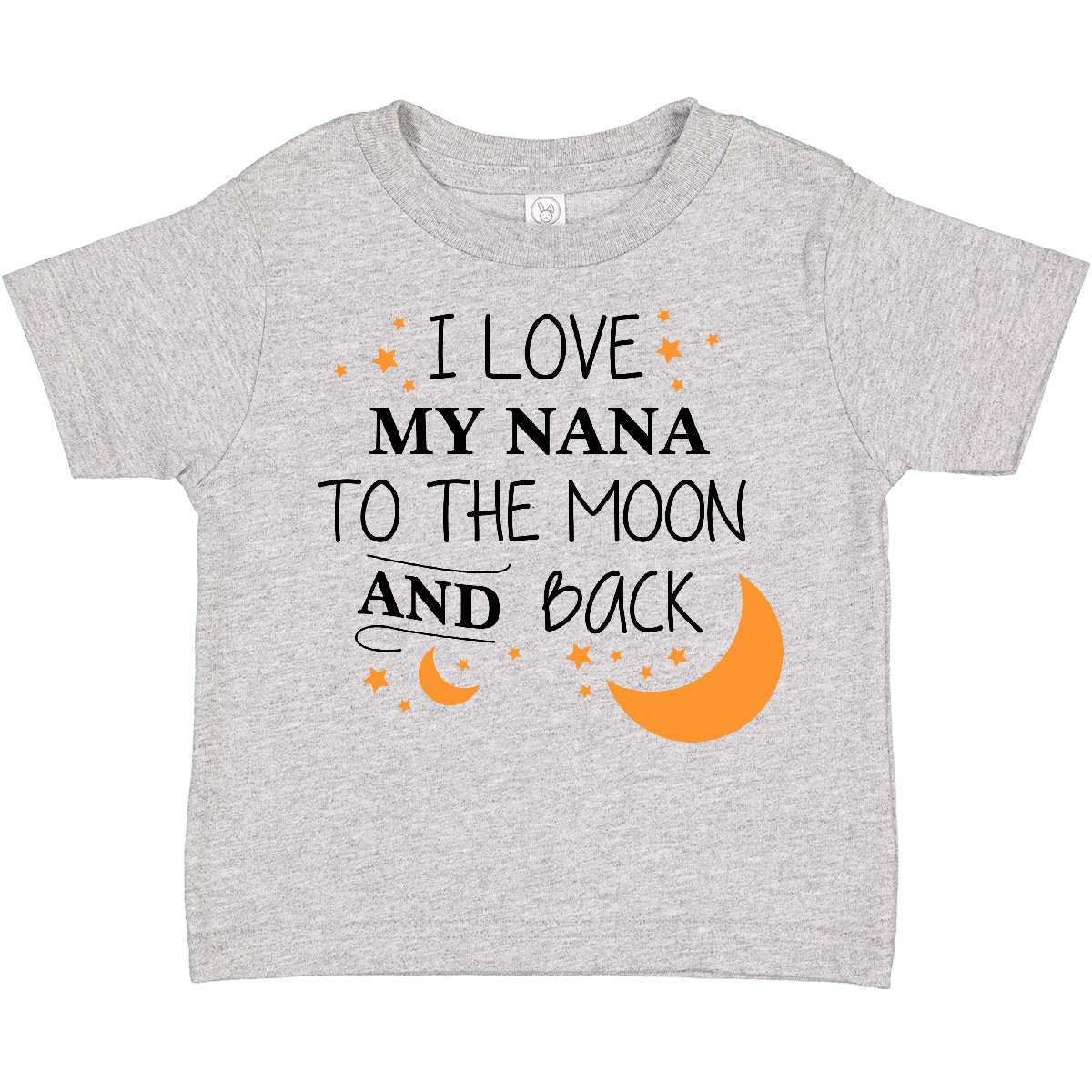 Inktastic I Love My Nana To The Moon And Back Toddler T-Shirt Family You Grandma - Picture 4 of 10