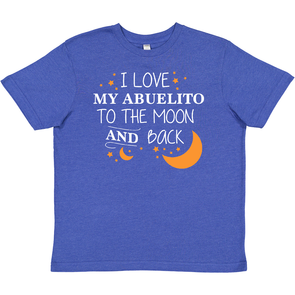 Inktastic I Love My Abuelito To The Moon And Back Youth T-Shirt You Grandpa Tee - Picture 3 of 3