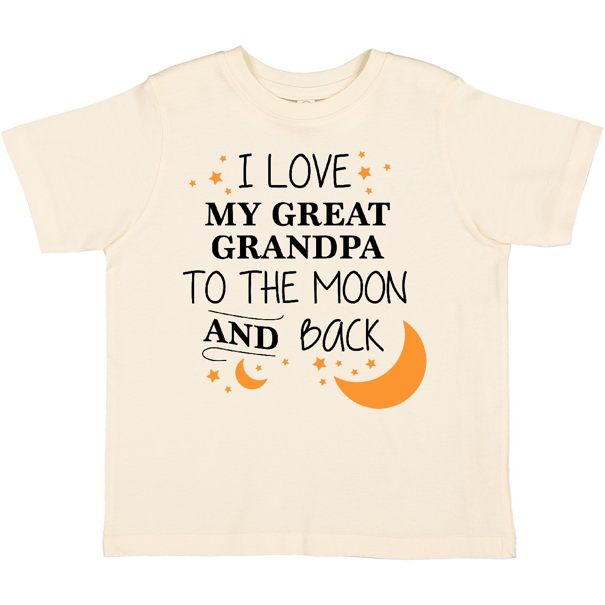 Inktastic I Love My Great Grandpa To The Moon And Back Toddler T-Shirt Family - Picture 4 of 8