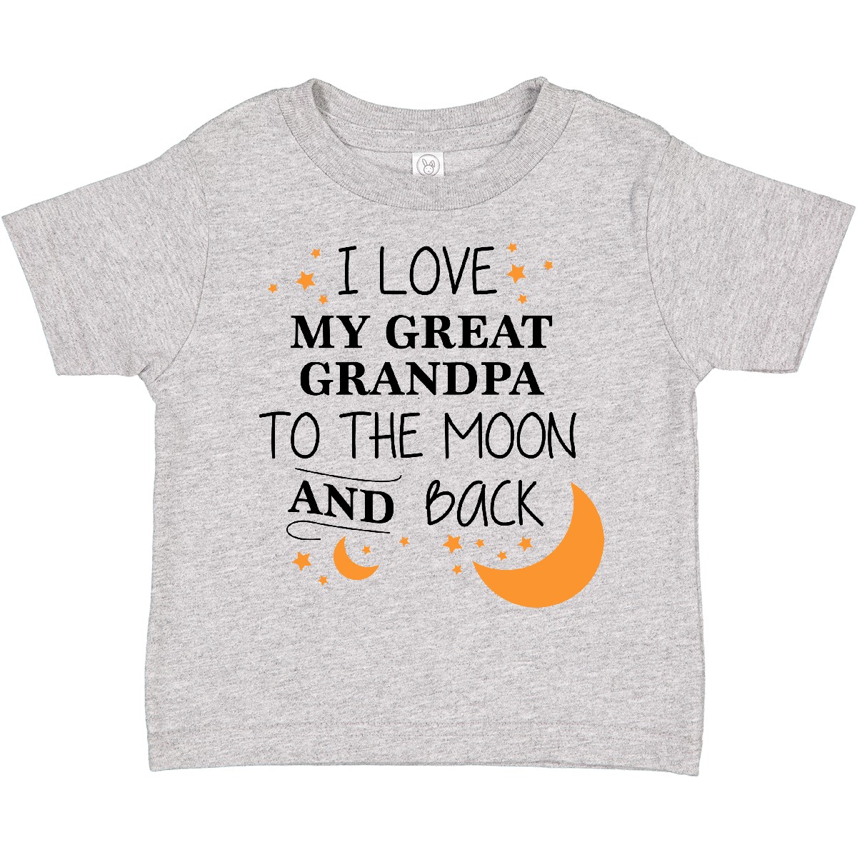 Inktastic I Love My Great Grandpa To The Moon And Back Toddler T-Shirt Family - Picture 3 of 8