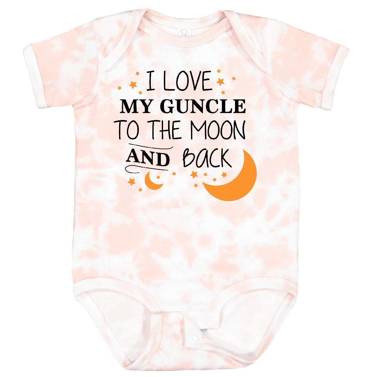 Inktastic I Love My Guncle To The Moon And Back Baby Bodysuit Family You Uncle - Picture 8 of 11