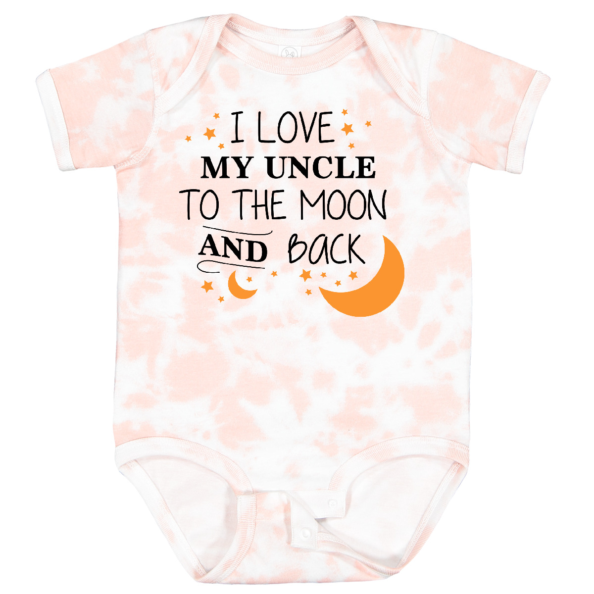 Inktastic I Love My Uncle To The Moon And Back Baby Bodysuit Family You Stars - Picture 7 of 9