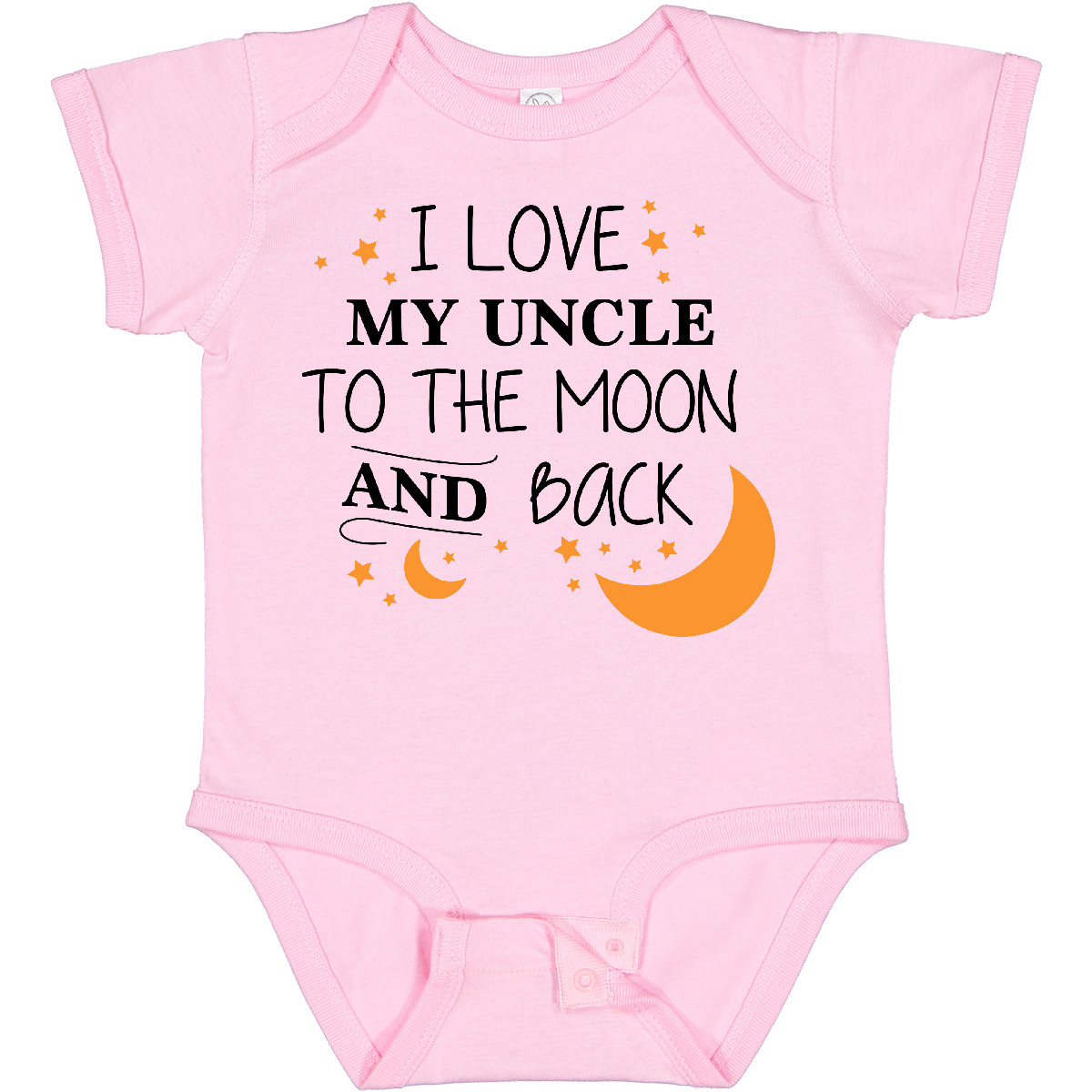 Inktastic I Love My Uncle To The Moon And Back Baby Bodysuit Family You Stars - Picture 6 of 9