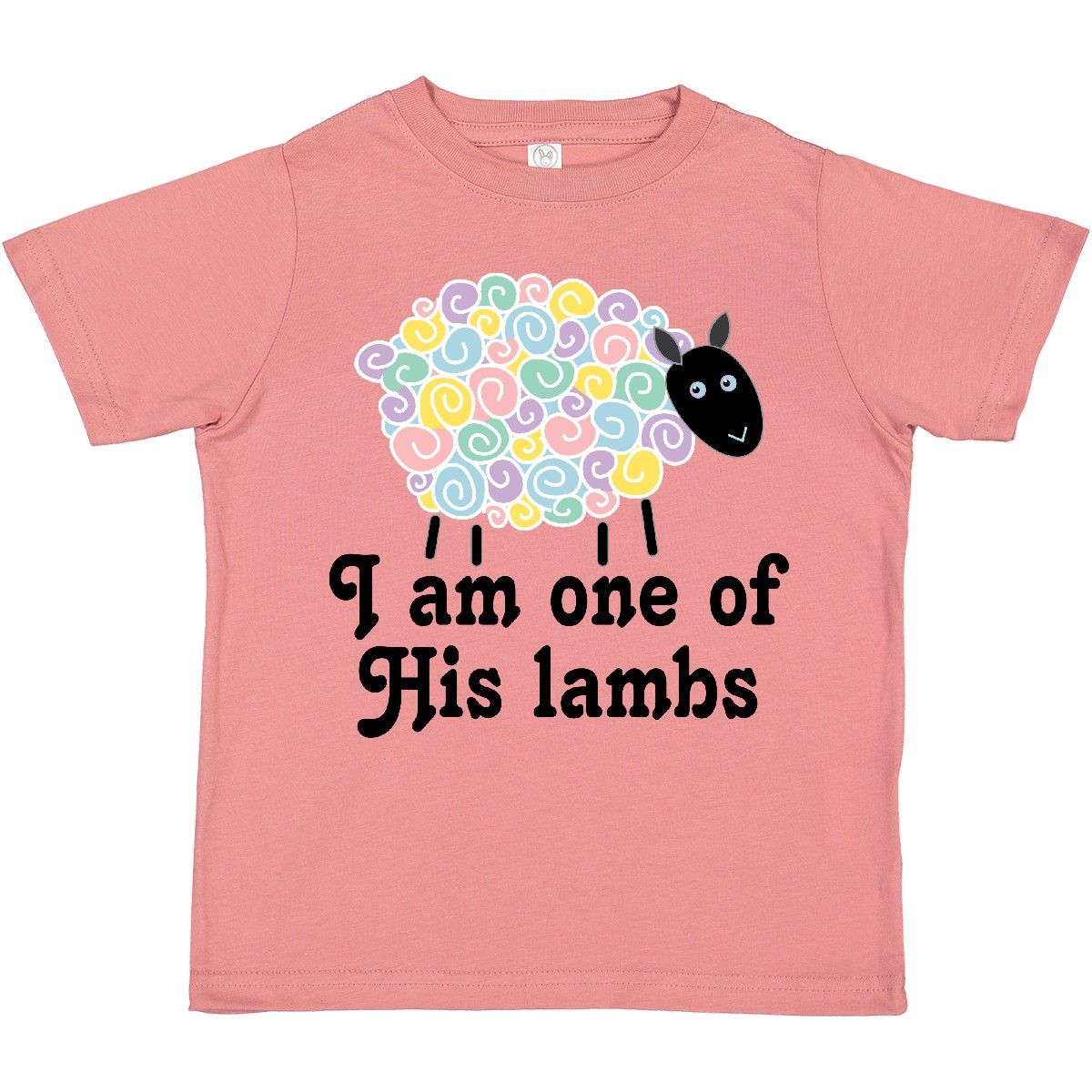 Inktastic Religious Lamb Christian Childs Toddler T-Shirt Sheep Boys Girls Kids - Bild 7 von 8