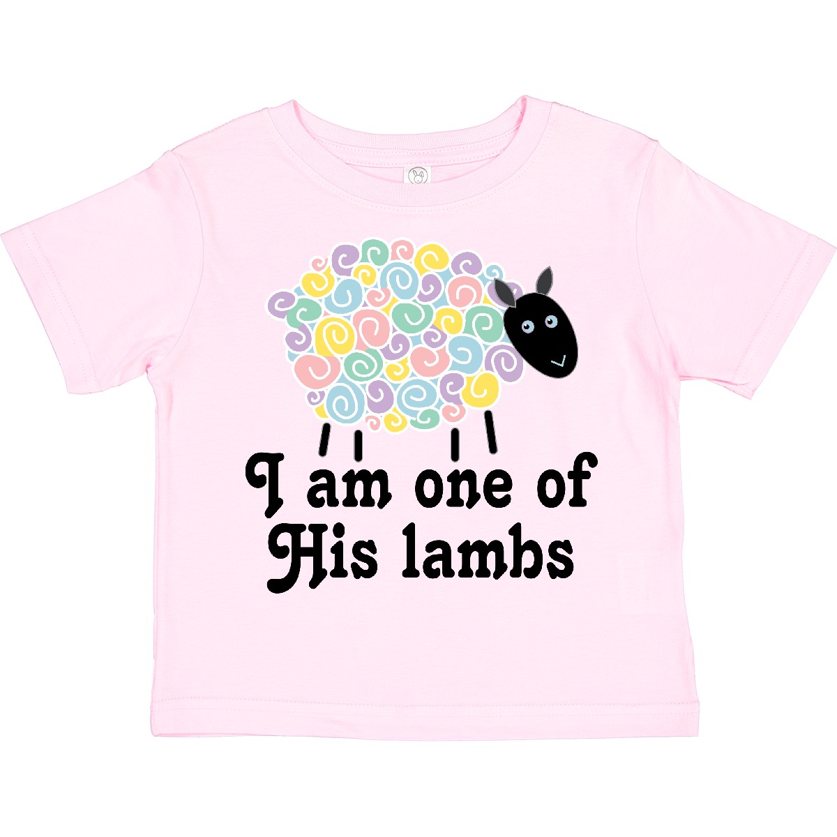 Inktastic Religious Lamb Christian Childs Toddler T-Shirt Sheep Boys Girls Kids - Bild 8 von 8