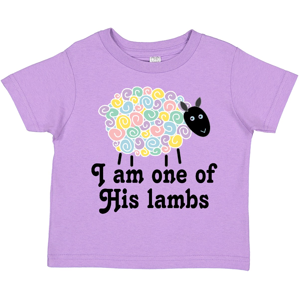 Inktastic Religious Lamb Christian Childs Toddler T-Shirt Sheep Boys Girls Kids - Picture 6 of 8