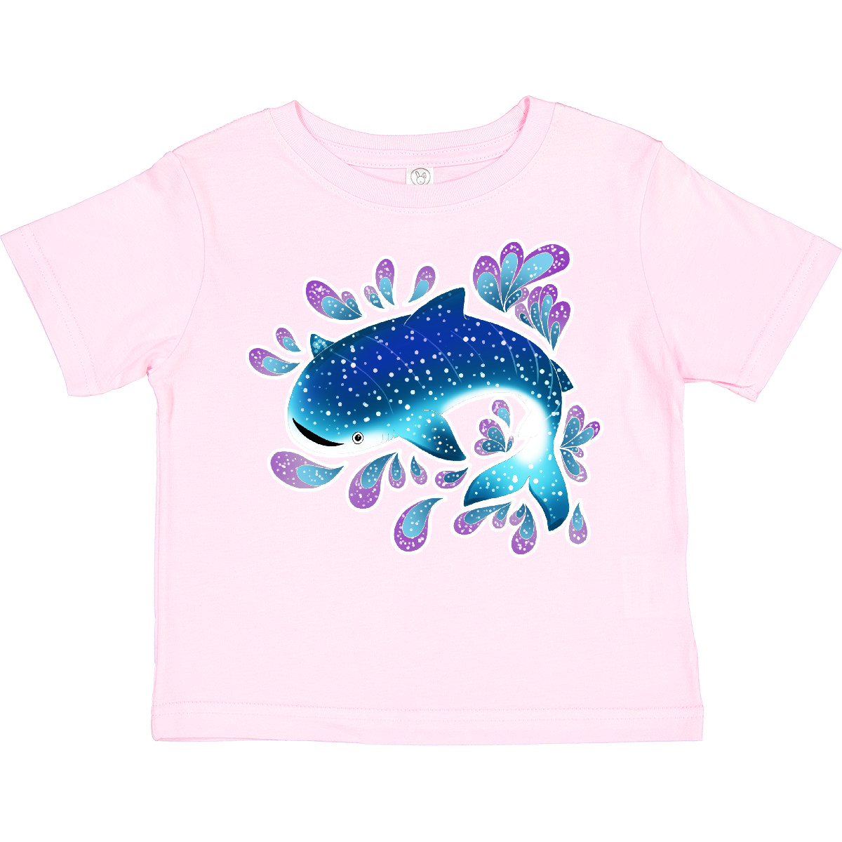 Inktastic Cute Whale Shark Toddler T-Shirt Pop Culture Sharks Abstract Child Kid
