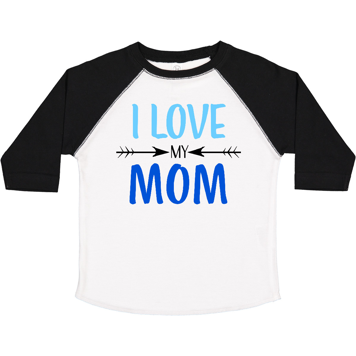 Inktastic I Love My Mom Mothers Day Toddler T-Shirt For Kids Mother New Mommy - Picture 6 of 6