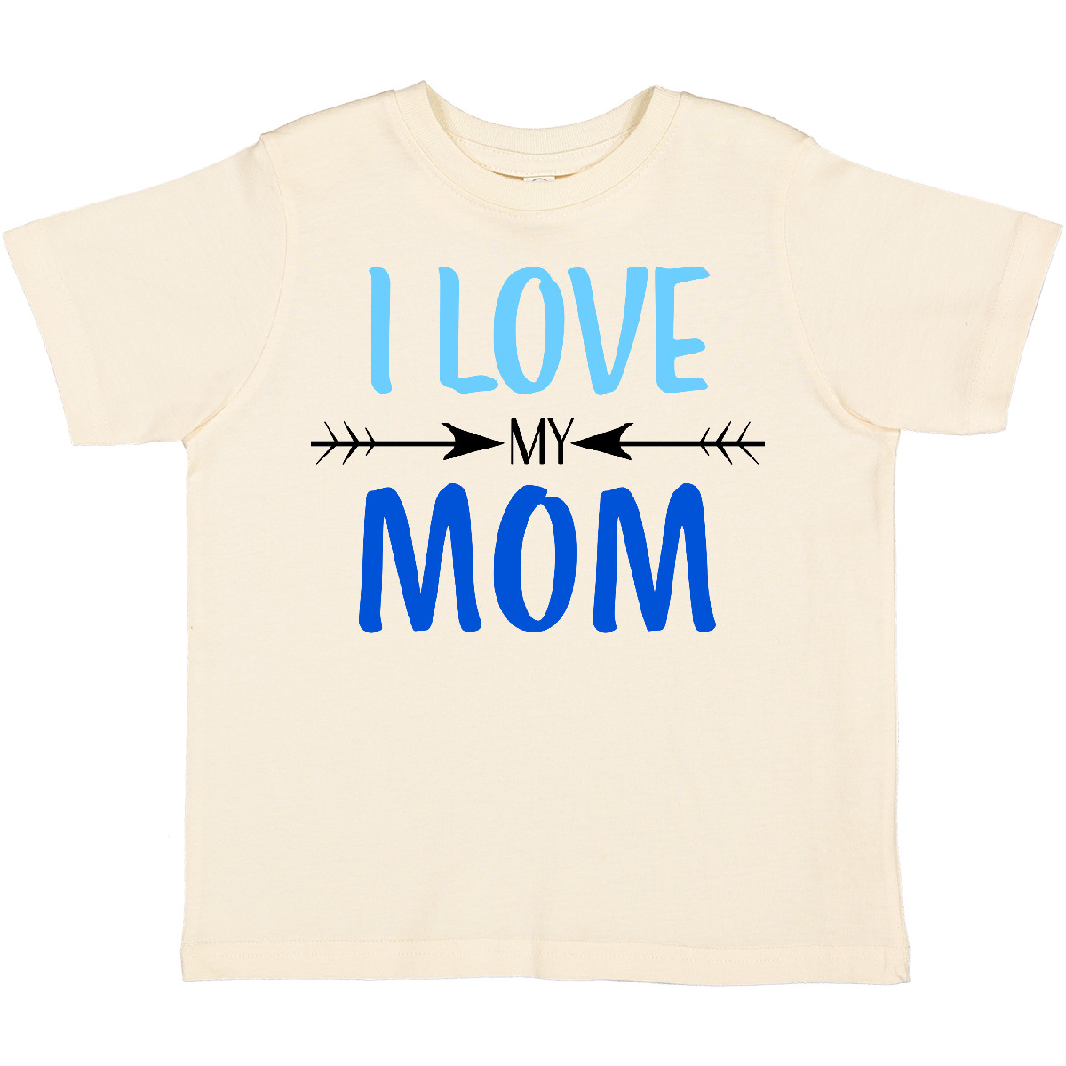 Inktastic I Love My Mom Mothers Day Toddler T-Shirt For Kids Mother New Mommy - Picture 4 of 6